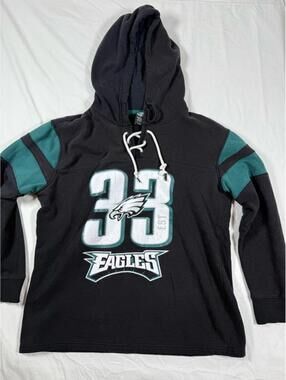 NFL Philadelphia Eagles Black Hoodie Large